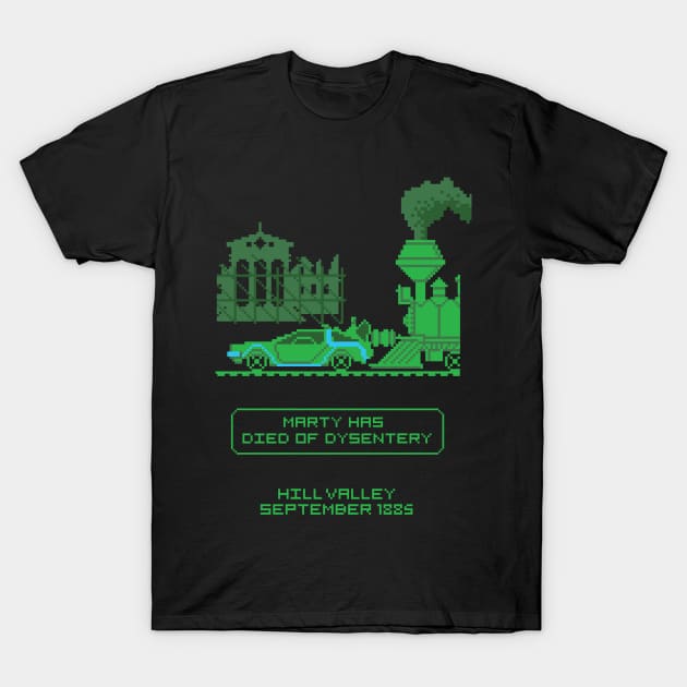 Back to the Oregon Trail T-Shirt by Cartarsauce Threads 